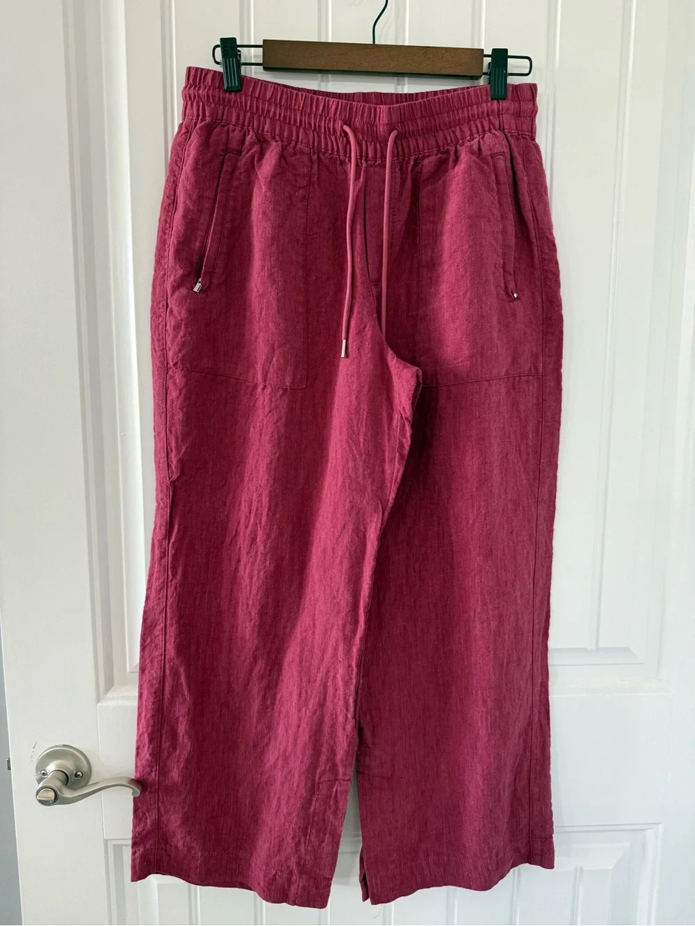 Bundle Lot of 3 Athleta Women’s Retreat Linen Wide Leg Pants 6 Petite